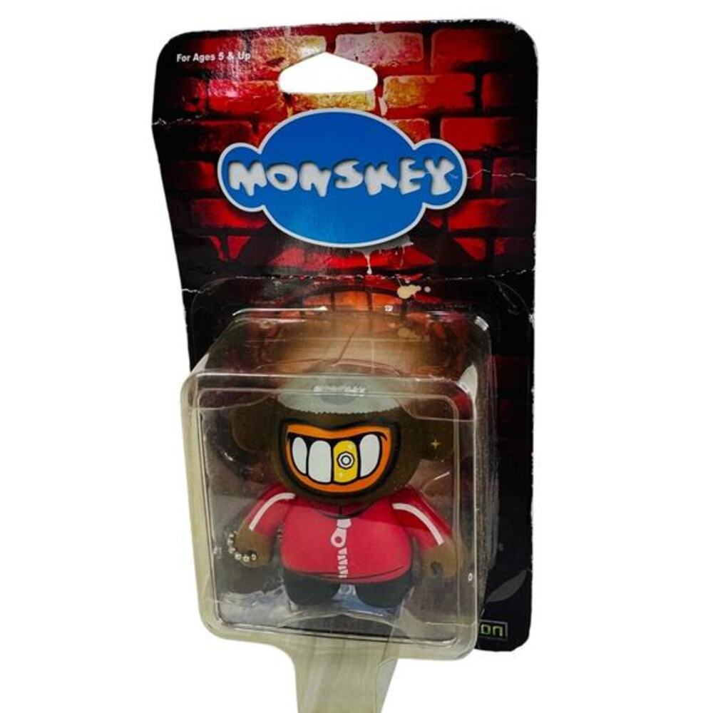 Bigatron Monskey Omar Keychain Collectible Urban Vinyl Figure‎ 2.5" Toy